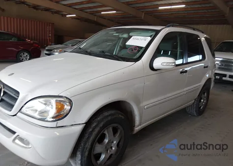 2004 Mercedes-Benz Ml 350 4Matic z USA, uszkodzony, nr VIN 4JGAB57E14A470188